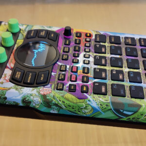 CELLSAGA Roland SP404MK2 vinyl skin decal with custom startup logo.